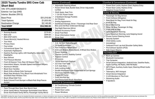 toyota tundra 2025 5TFLA5DB1SX266513 image toyota tundra 2025 5TFLA5DB1SX266513 image