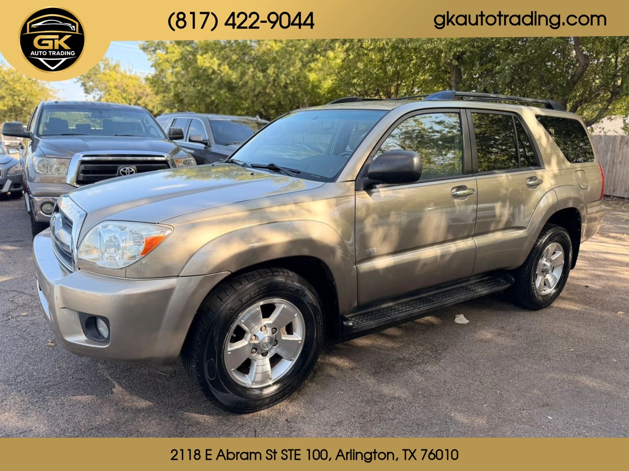 toyota 4runner 2007 JTEZU14R278089006 image toyota 4runner 2007 JTEZU14R278089006 image