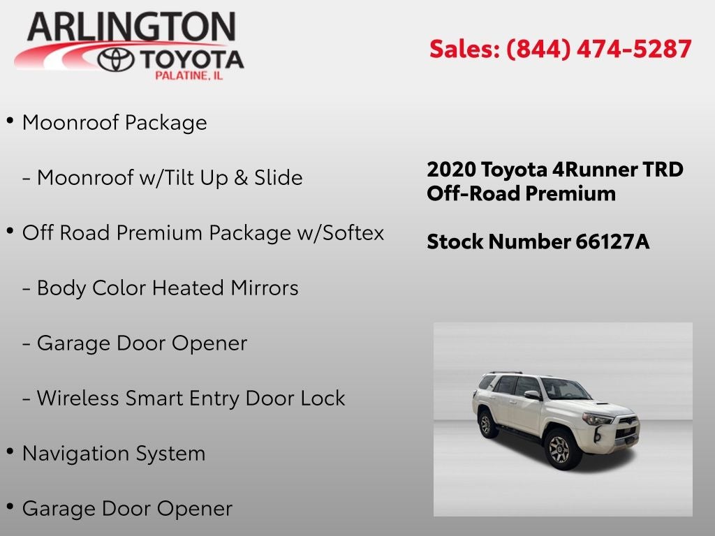 toyota 4runner 2020 JTEBU5JR7L5777608 image toyota 4runner 2020 JTEBU5JR7L5777608 image