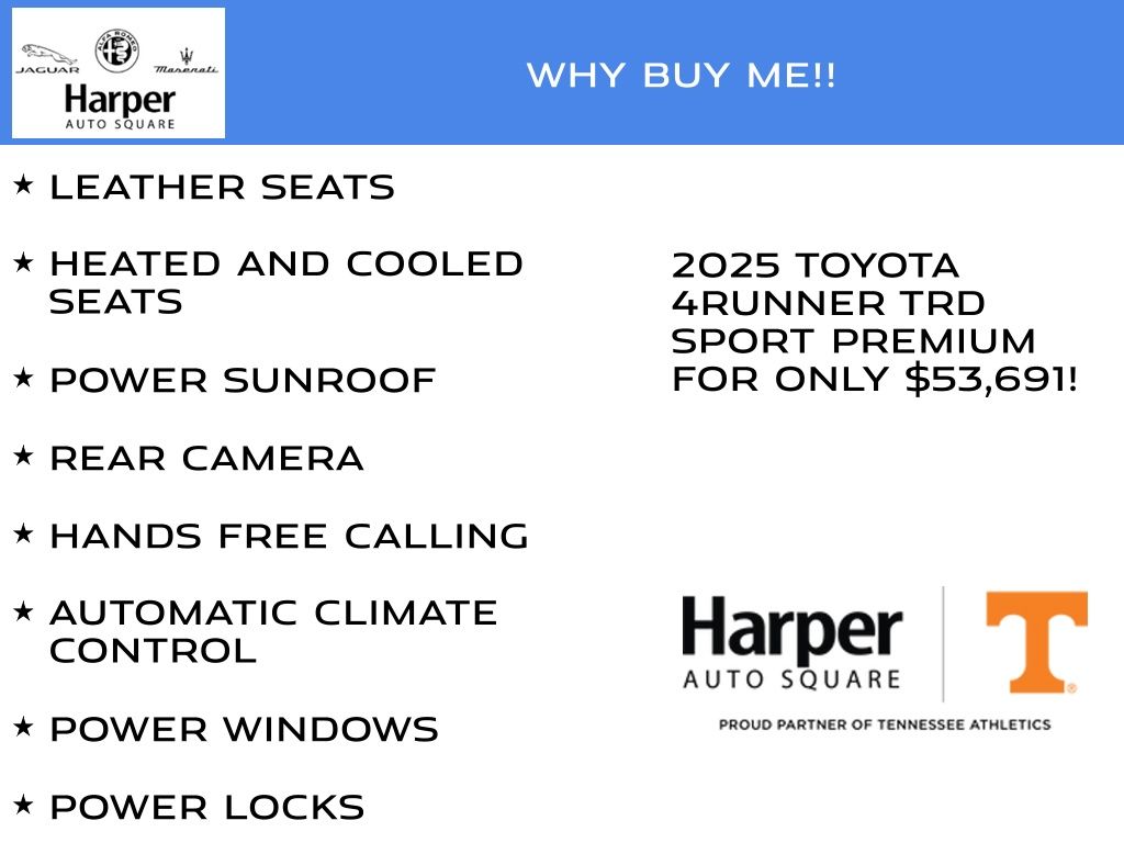 toyota 4runner 2025 JTEVA5BR9S5015819 image toyota 4runner 2025 JTEVA5BR9S5015819 image