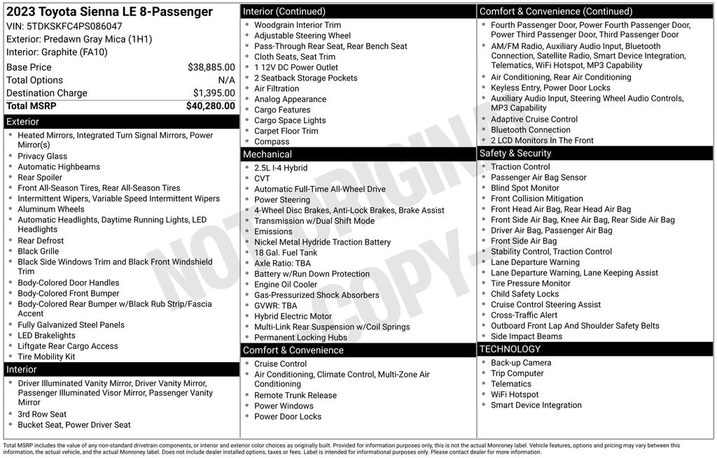 toyota sienna 2023 5TDKSKFC4PS086047 image toyota sienna 2023 5TDKSKFC4PS086047 image