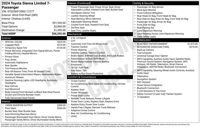 toyota sienna 2024 5TDZSKFC0RS117277 image toyota sienna 2024 5TDZSKFC0RS117277 image