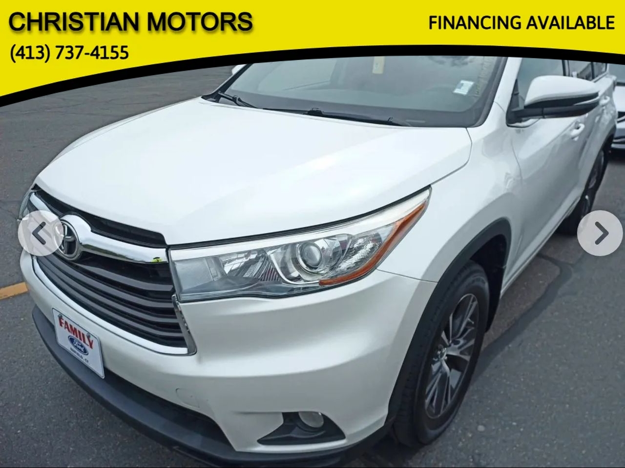 toyota highlander 2016 5TDJKRFH6GS263763 image toyota highlander 2016 5TDJKRFH6GS263763 image