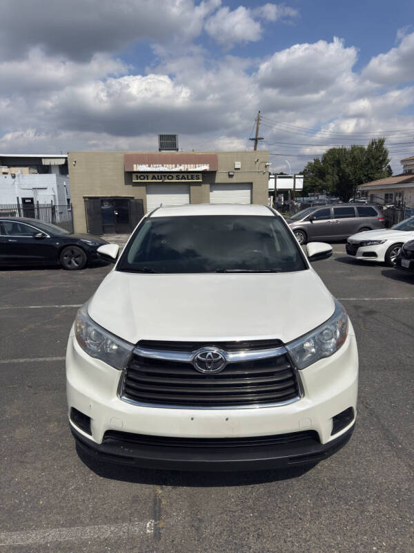 toyota highlander 2016 5TDZKRFH8GS168334 image