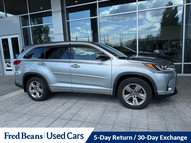 toyota highlander 2019 5TDDZRFH6KS720086 image