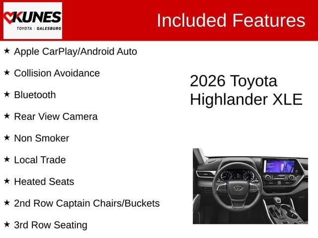 toyota highlander 2026 5TDKDRBHXTS601700 image toyota highlander 2026 5TDKDRBHXTS601700 image