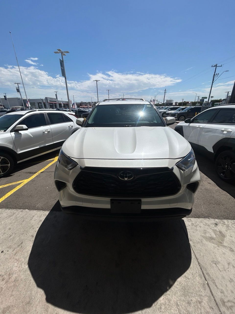 toyota highlander 2021 5TDCZRAHXMS533875 image