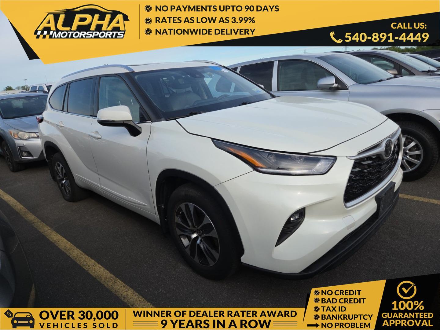 toyota highlander 2021 5TDGZRBH1MS536633 image toyota highlander 2021 5TDGZRBH1MS536633 image