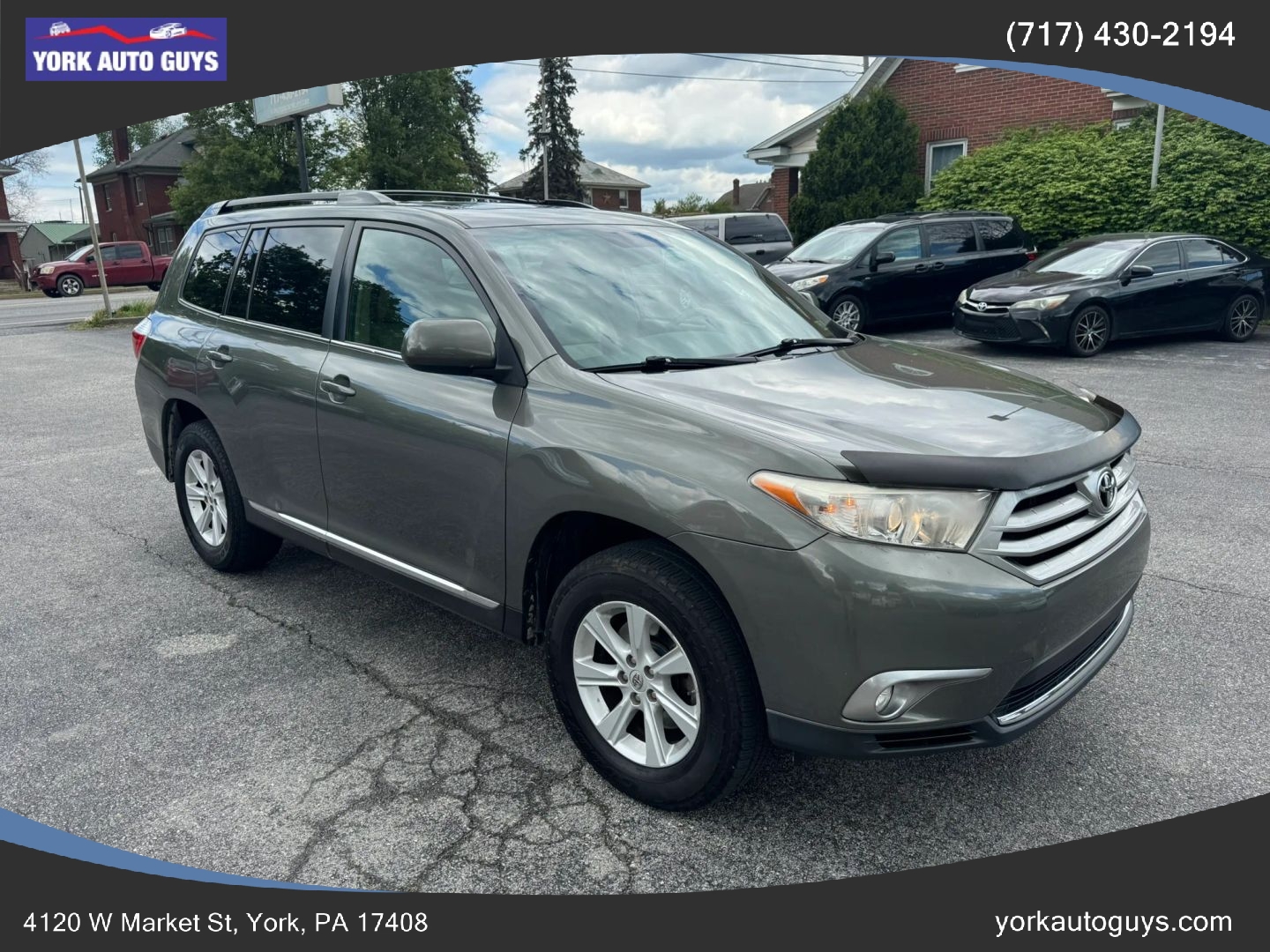 toyota highlander 2012 5TDBK3EH3CS094492 image
