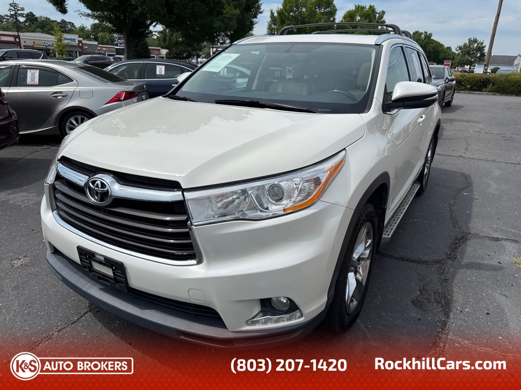 toyota highlander 2015 5TDYKRFH1FS066724 image