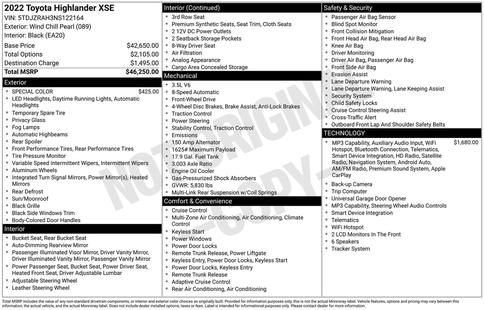 toyota highlander 2022 5TDJZRAH3NS122164 image toyota highlander 2022 5TDJZRAH3NS122164 image