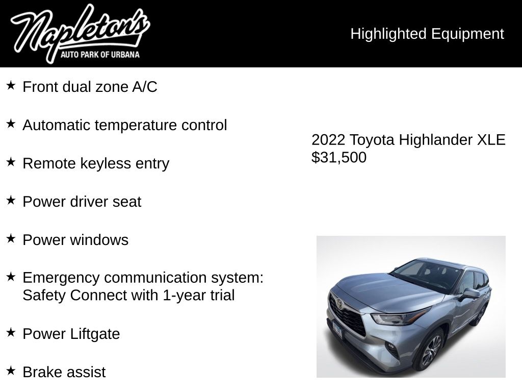 toyota highlander 2022 5TDGZRBH9NS248683 image toyota highlander 2022 5TDGZRBH9NS248683 image