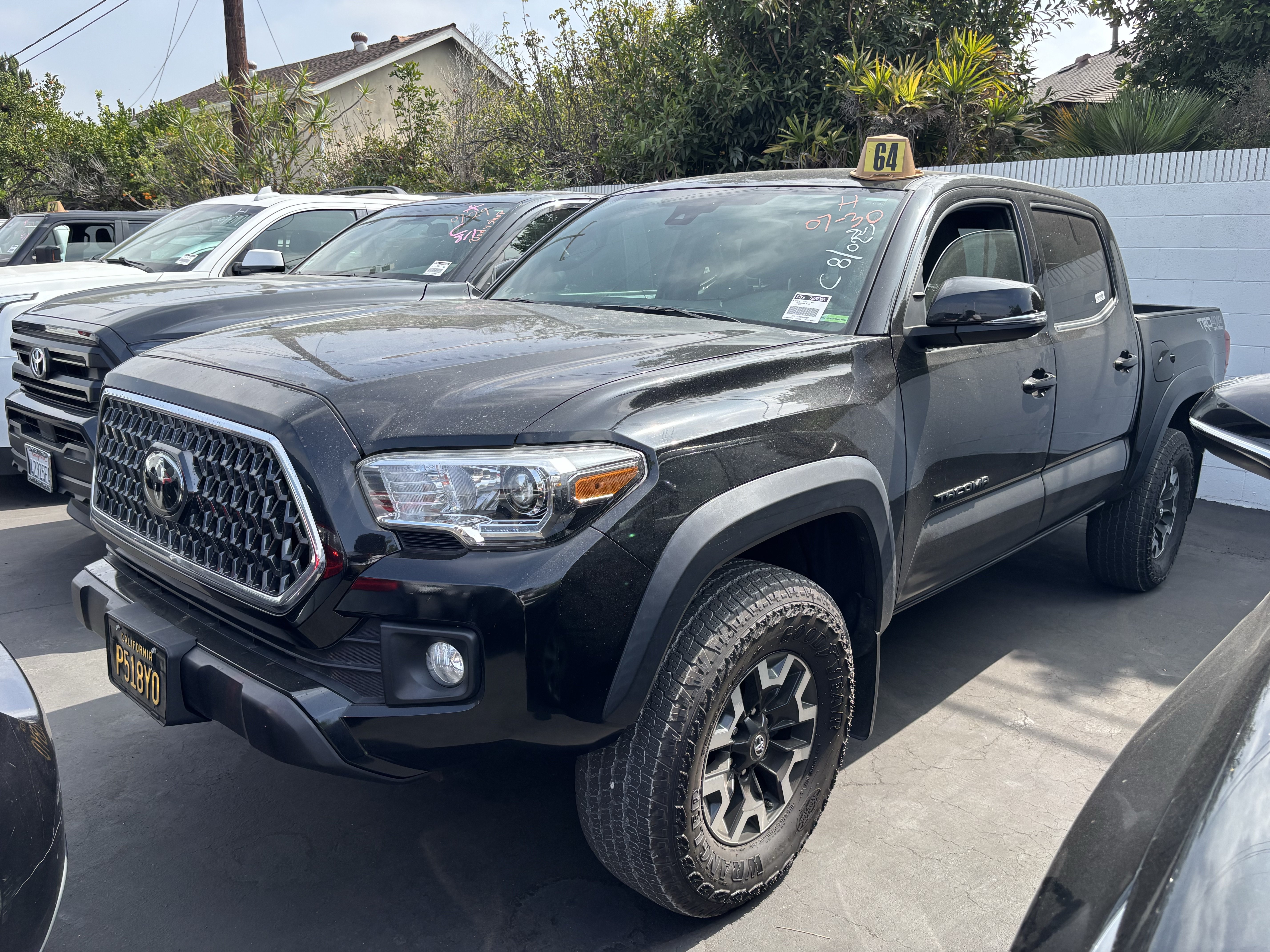 toyota tacoma 2019 5TFCZ5AN4KX167627 image
