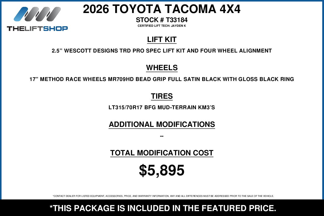 toyota tacoma 2026 3TYLC5LN4TT070955 image toyota tacoma 2026 3TYLC5LN4TT070955 image