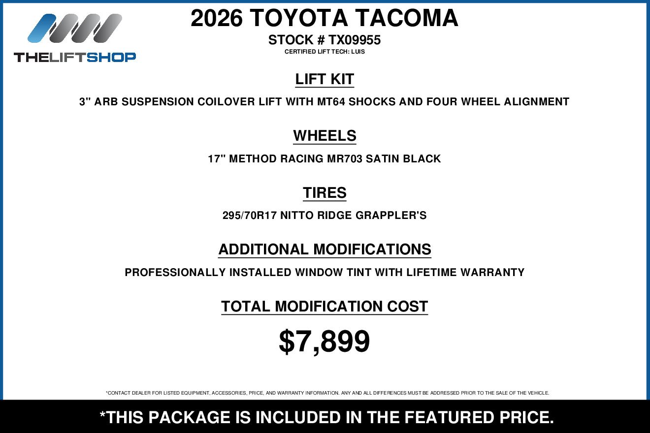 toyota tacoma 2026 3TMLB5JN8TM275650 image toyota tacoma 2026 3TMLB5JN8TM275650 image