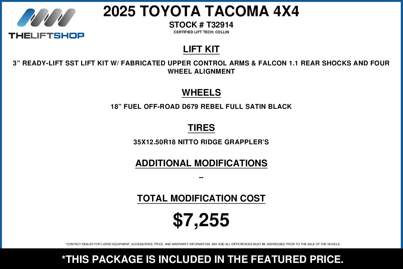 toyota tacoma 2025 3TMLB5JN7SM190426 image toyota tacoma 2025 3TMLB5JN7SM190426 image