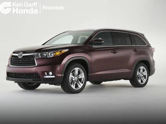 TOYOTA HIGHLANDER 2016 5TDBKRFH1GS256112 image