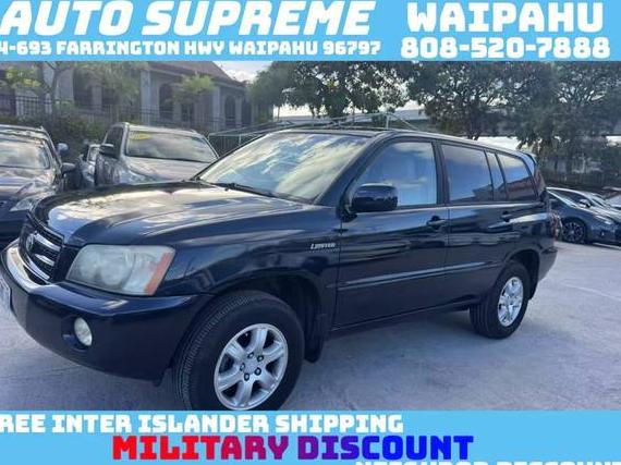 TOYOTA HIGHLANDER 2002 JTEGF21AX20034168 image