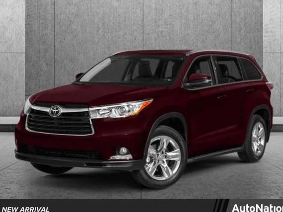TOYOTA HIGHLANDER 2014 5TDBKRFH7ES011019 image