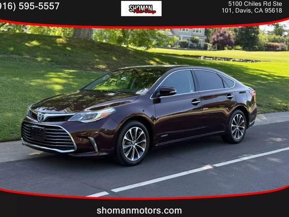 TOYOTA AVALON 2016 4T1BD1EB0GU052627 image