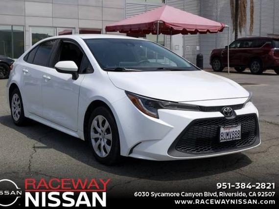 TOYOTA COROLLA 2021 5YFEPMAE0MP174147 image