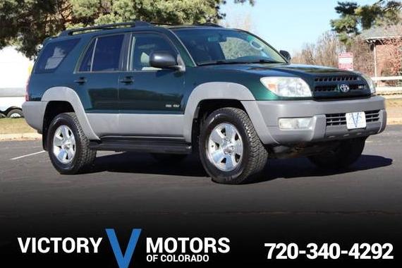 TOYOTA 4-RUNNER 2003 JTEBT14R730009955 image TOYOTA 4-RUNNER 2003 JTEBT14R730009955 image