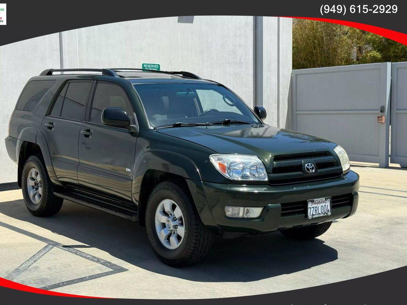 TOYOTA 4-RUNNER 2003 JTEZU14R538003651 image