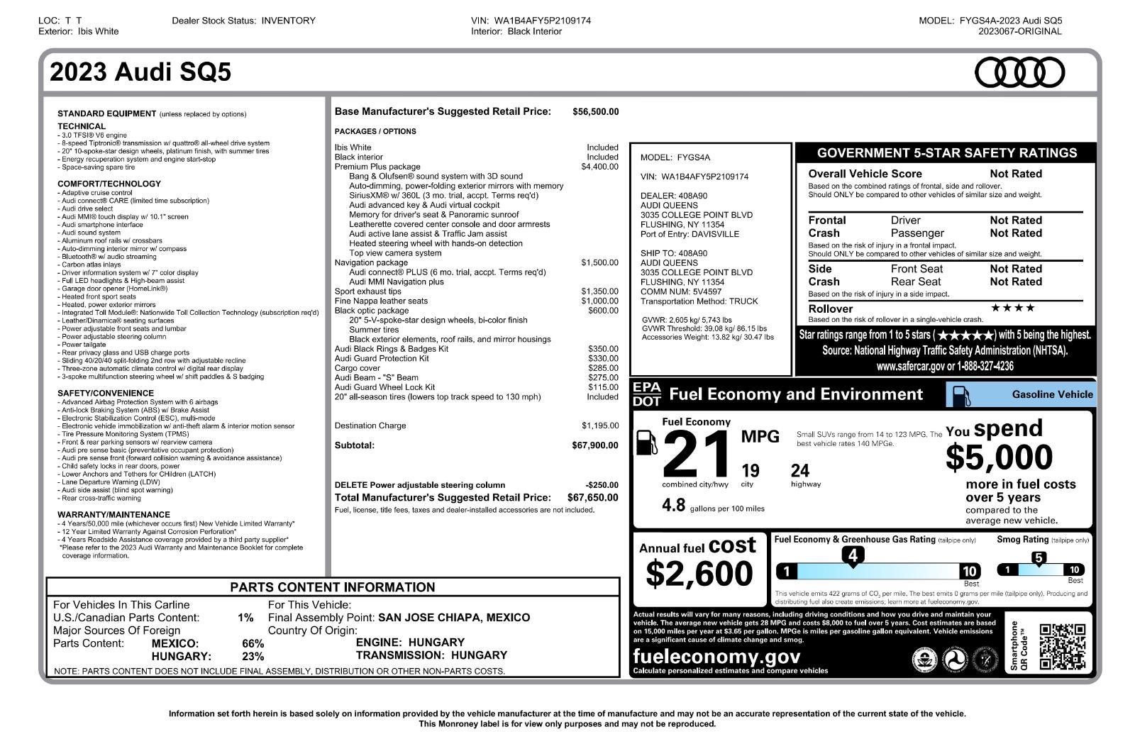 audi sq5 2023 WA1B4AFY5P2109174 image audi sq5 2023 WA1B4AFY5P2109174 image