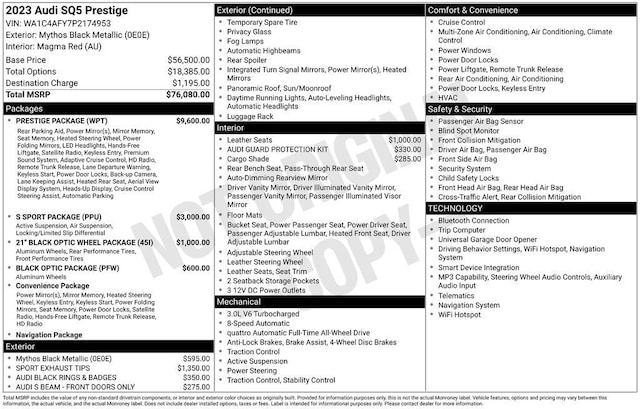 audi sq5 2023 WA1C4AFY7P2174953 image audi sq5 2023 WA1C4AFY7P2174953 image