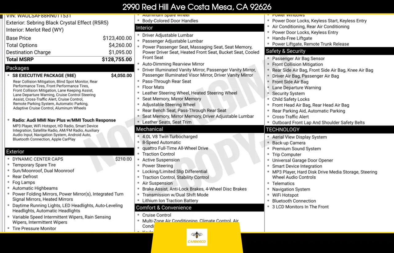 audi s8 2024 WAULSAF88RN011531 image audi s8 2024 WAULSAF88RN011531 image