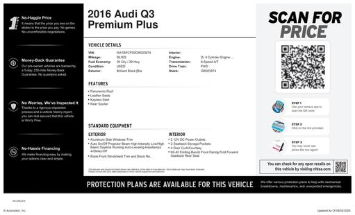 audi q3 2016 WA1BFCFS0GR023974 image audi q3 2016 WA1BFCFS0GR023974 image
