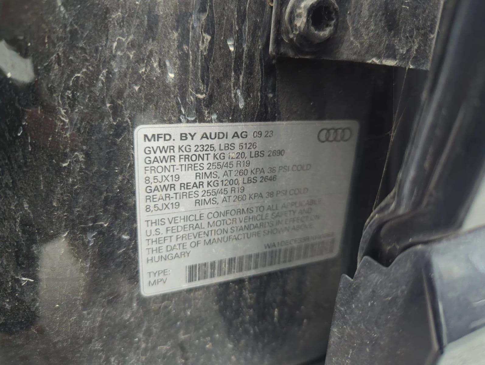 audi q3 2024 WA1DECF33R1040063 image audi q3 2024 WA1DECF33R1040063 image