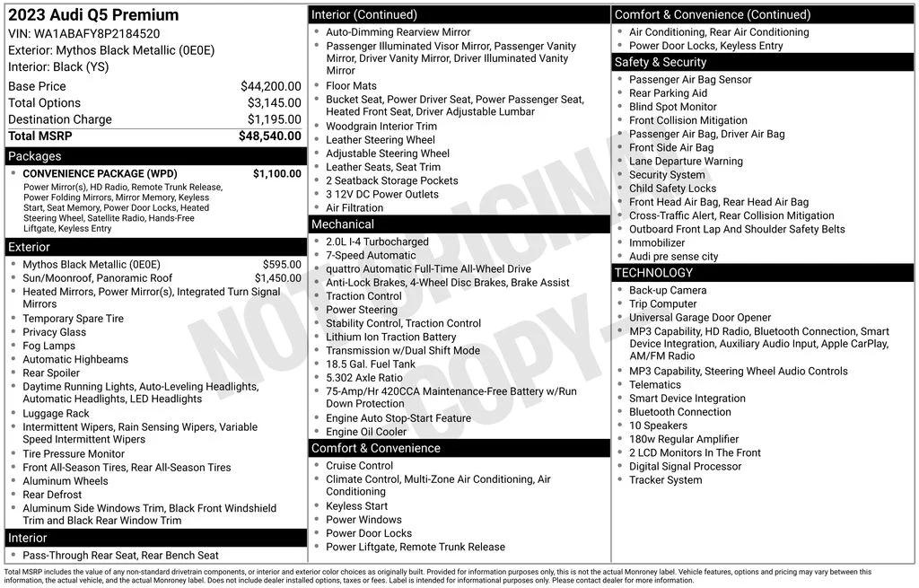 audi q5 2023 WA1ABAFY8P2184520 image audi q5 2023 WA1ABAFY8P2184520 image