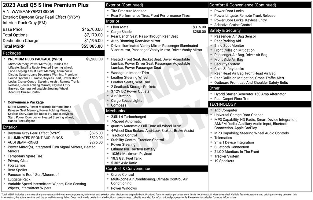 audi q5 2023 WA1EAAFY9P2188869 image audi q5 2023 WA1EAAFY9P2188869 image