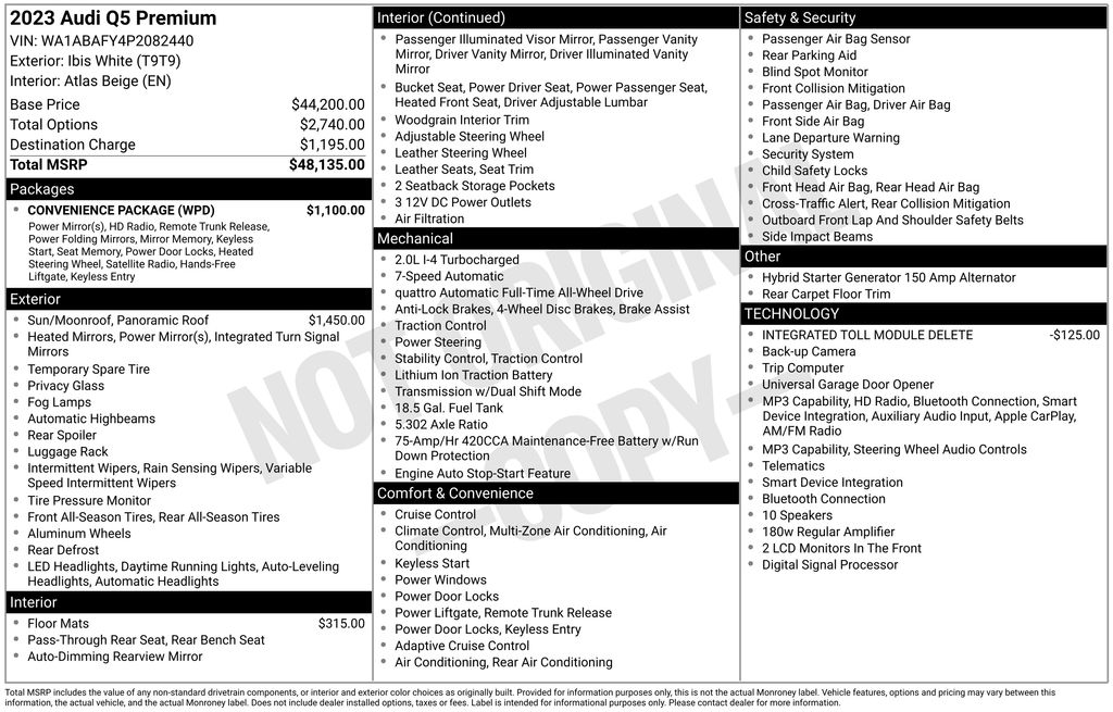 audi q5 2023 WA1ABAFY4P2082440 image audi q5 2023 WA1ABAFY4P2082440 image