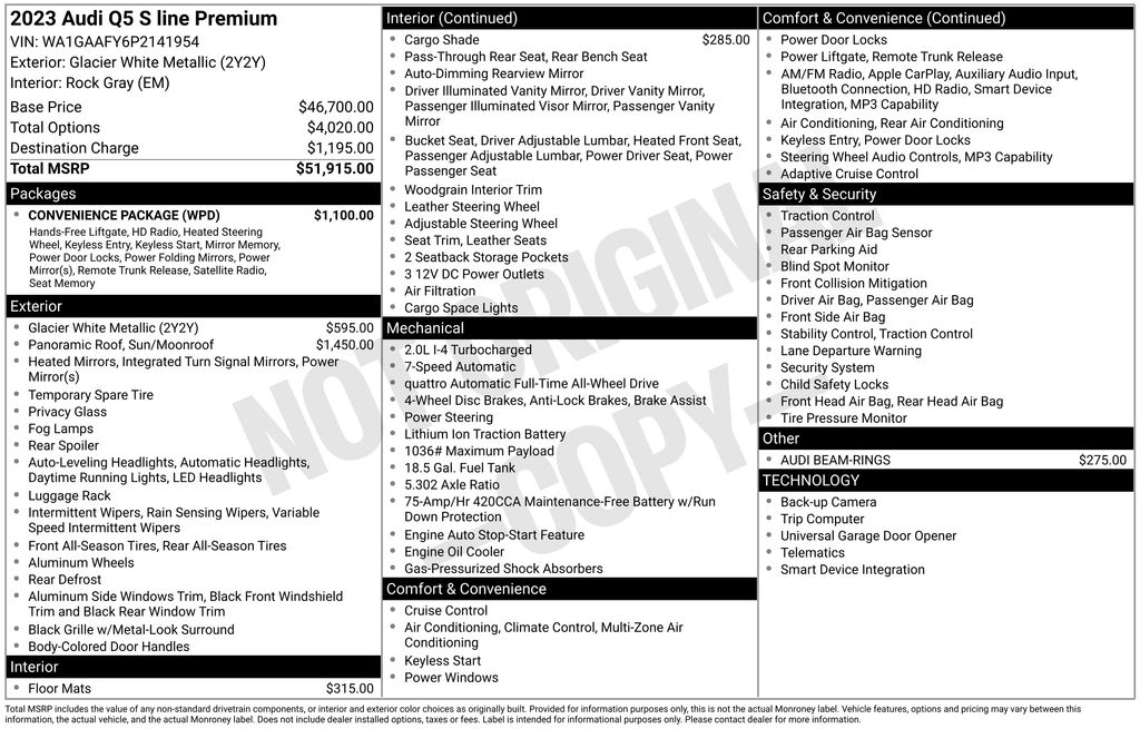 audi q5 2023 WA1GAAFY6P2141954 image audi q5 2023 WA1GAAFY6P2141954 image