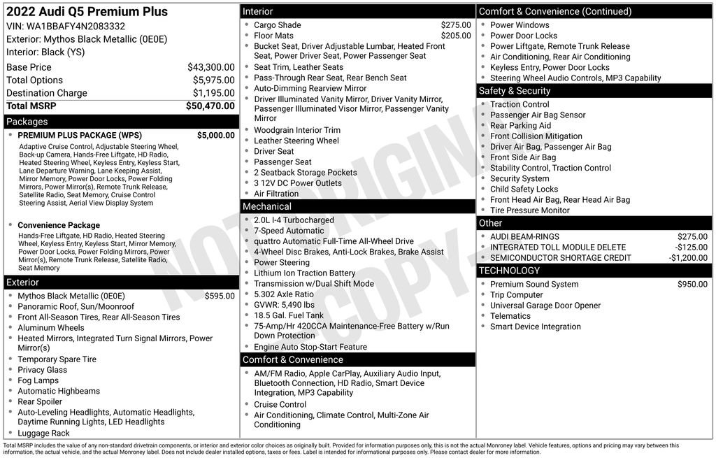 audi q5 2022 WA1BBAFY4N2083332 image audi q5 2022 WA1BBAFY4N2083332 image