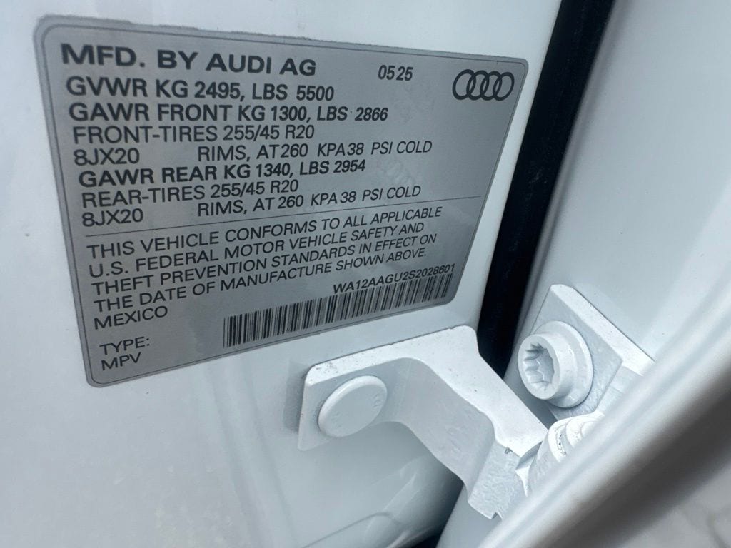 audi q5 2025 WA12AAGU2S2028601 image audi q5 2025 WA12AAGU2S2028601 image