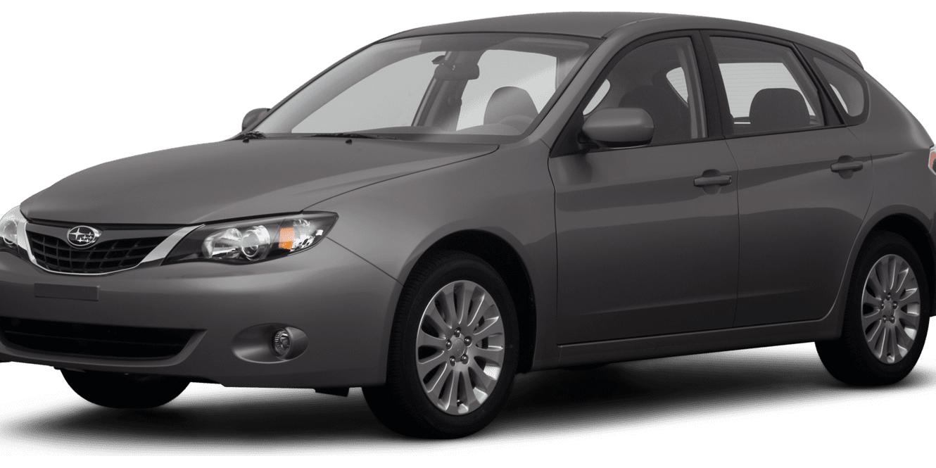 SUBARU IMPREZA 2008 JF1GH61638H830455 image