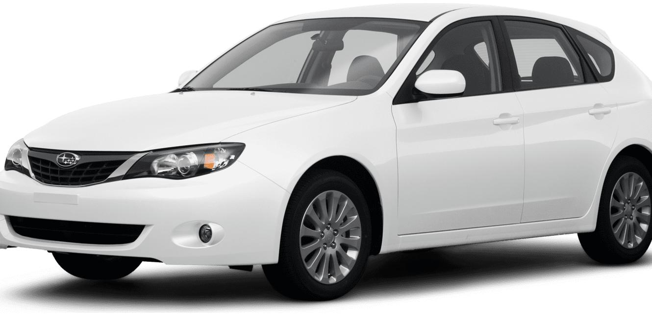 SUBARU IMPREZA 2008 JF1GH61648H813745 image