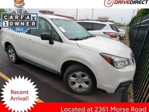 SUBARU FORESTER 2018 JF2SJAAC0JH608237 image
