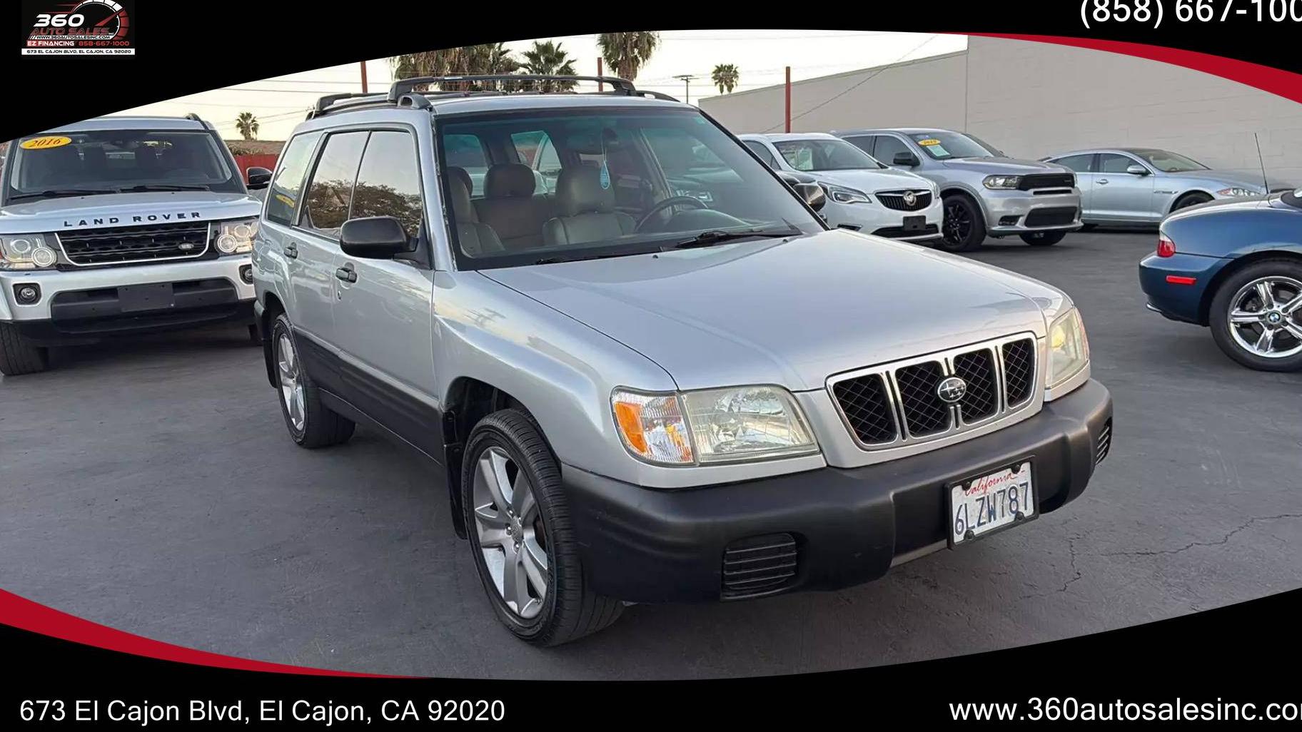 SUBARU FORESTER 2002 JF1SF63502H759114 image