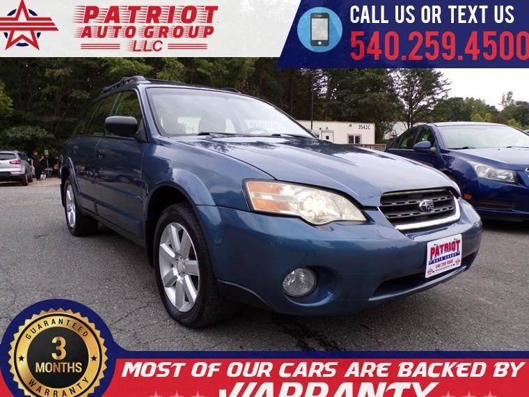 SUBARU OUTBACK 2006 4S4BP61C767331735 image