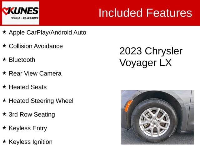 chrysler voyager 2023 2C4RC1CGXPR520316 image chrysler voyager 2023 2C4RC1CGXPR520316 image