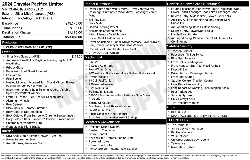 chrysler pacifica 2024 2C4RC1GG0RR128152 image chrysler pacifica 2024 2C4RC1GG0RR128152 image