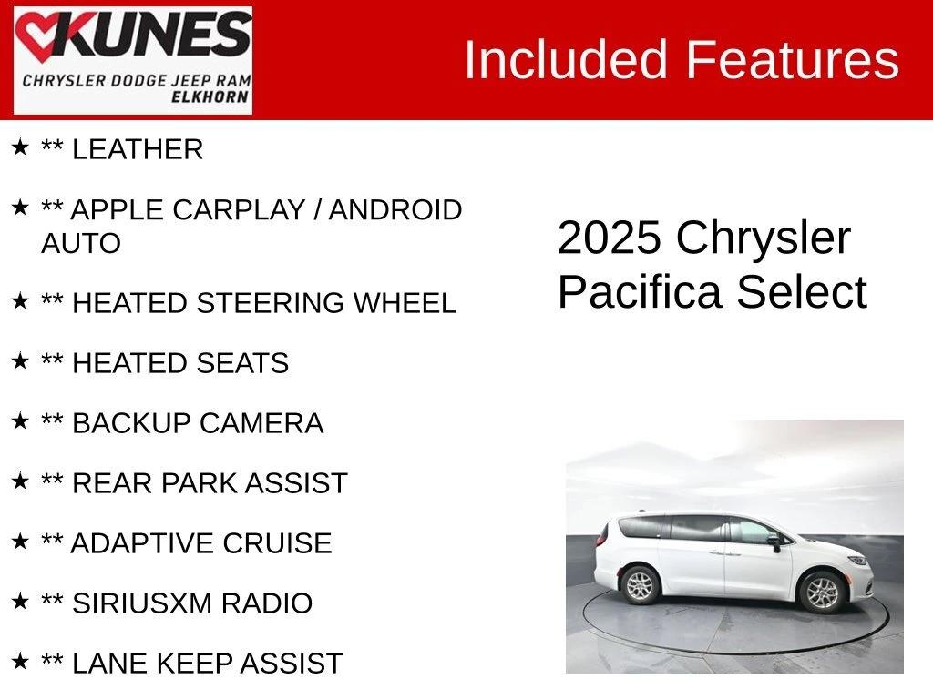 chrysler pacifica 2025 2C4RC1BGXSR570370 image chrysler pacifica 2025 2C4RC1BGXSR570370 image
