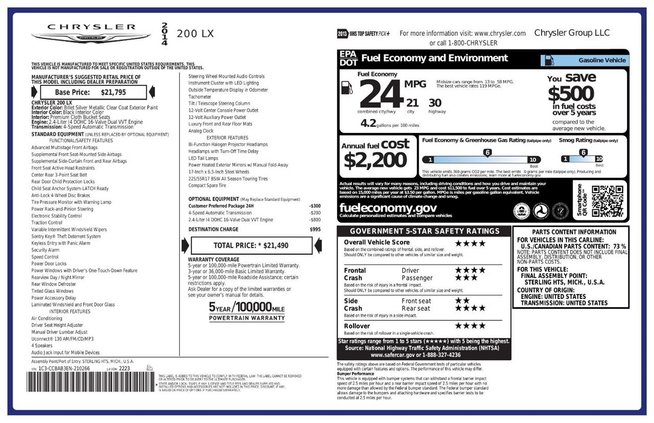chrysler 200 2014 1C3CCBAB3EN210266 image chrysler 200 2014 1C3CCBAB3EN210266 image