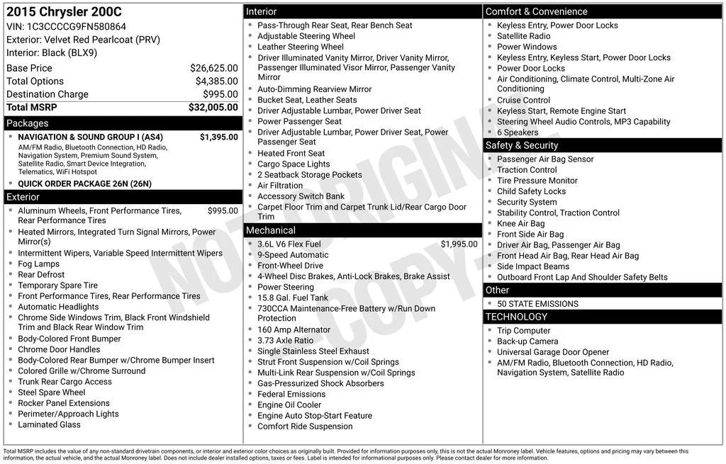 chrysler 200 2015 1C3CCCCG9FN580864 image chrysler 200 2015 1C3CCCCG9FN580864 image