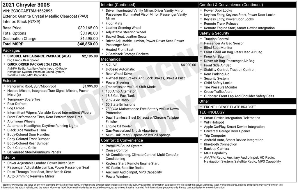 chrysler 300 2021 2C3CCABT8MH562896 image chrysler 300 2021 2C3CCABT8MH562896 image