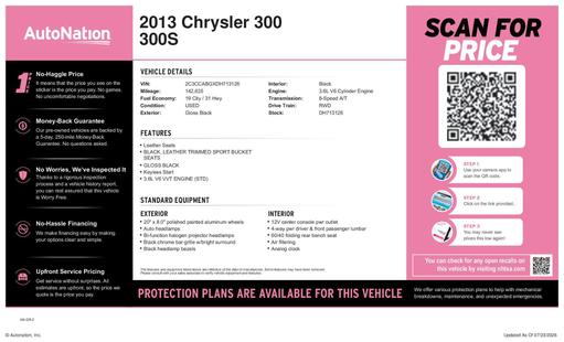 chrysler 300 2013 2C3CCABGXDH713126 image chrysler 300 2013 2C3CCABGXDH713126 image
